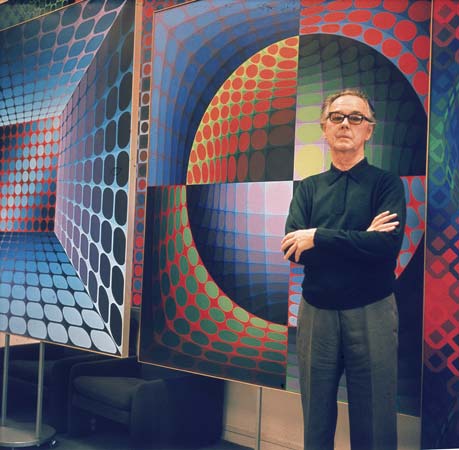 Foto van  Victor  Vasarely