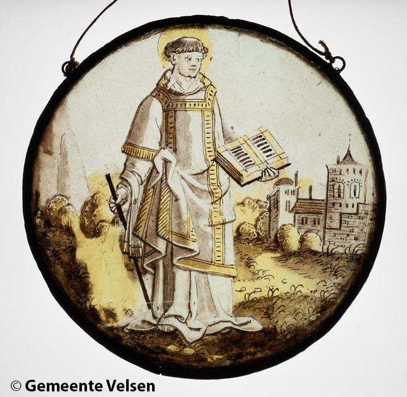 Foto van Gla 3: Gebrandschilderd ruitje Engelmundus